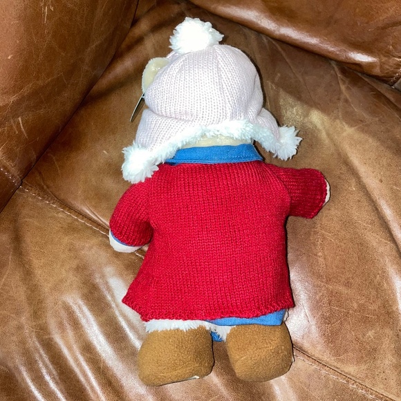 NWT NIB Starbucks® 118th Ed. Bearista® Girl Bear - Pink Trapper Sherpa Hat - Picture 8 of 16